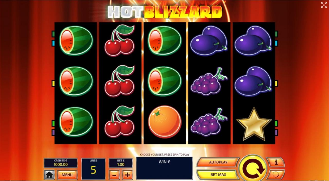 Игровой автомат Hot Blizzard - играть бесплатно