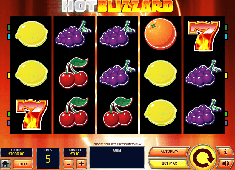 Hot Blizzard Slot Review of Bonus Spins and Gamble Feature